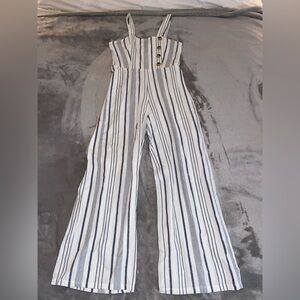 Striped Women's Jumpsuit